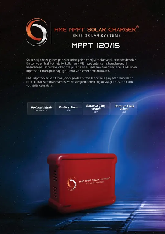 Eken Solar Systems — HME MPPT Solar Charger