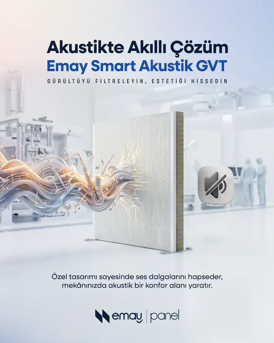 Emay Panel — Akustikte akıllı çözüm