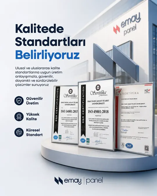 Emay Panel — Kalitede standartları belirliyoruz