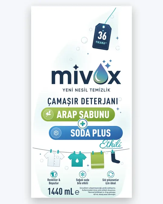 Mivox — Arap sabunu ön etiket