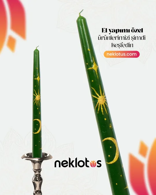 Neklotus — Yeşil mumlar, ürün karesi