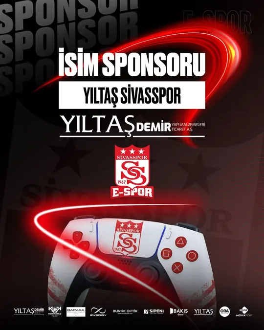 Sivasspor E-Spor — İsim sponsoru duyurusu