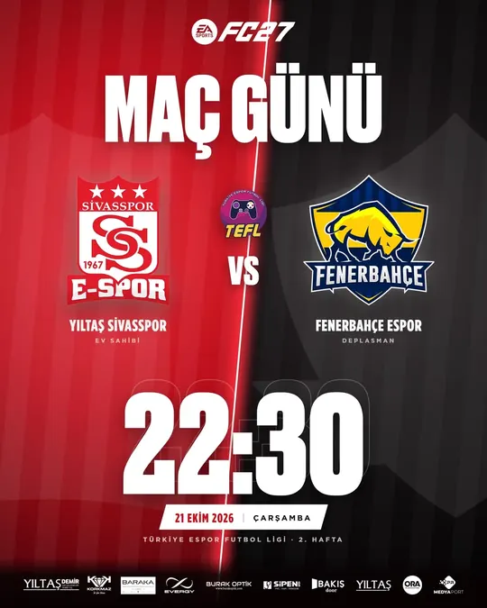 Sivasspor E-Spor — Maç günü, 2. hafta: düello