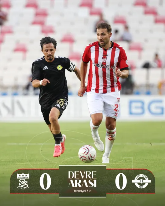 Sivasspor Instagram, Devre arası: Sivasspor 0-0 Esenler Erokspor