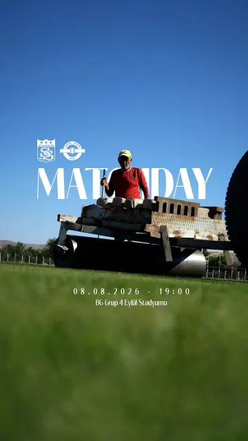Sivasspor Instagram, Maç günü: Sezonun ilk maçının kapağı