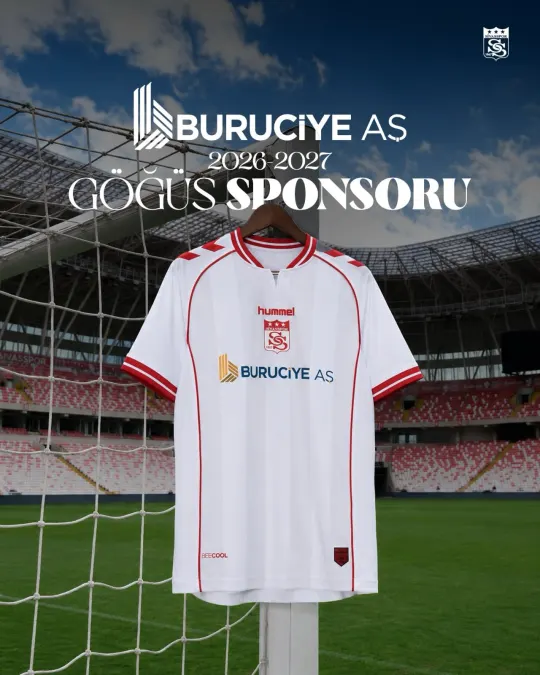 Sivasspor — Göğüs sponsoru: Buruciye A.Ş., 2026–2027
