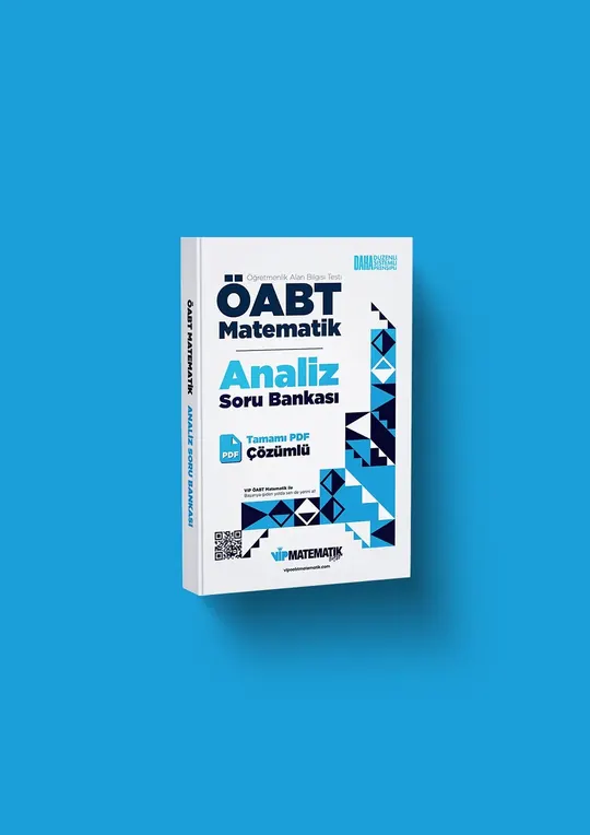 Vip ÖABT Matematik — Analiz, kitap olarak