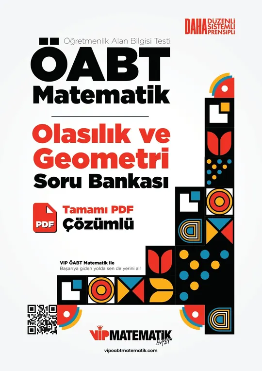 Vip ÖABT Matematik — Olasılık ve Geometri Soru Bankası