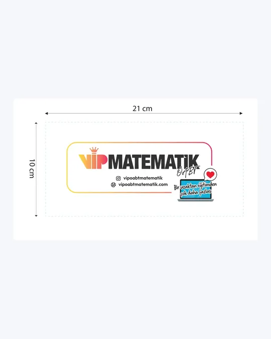 Vip ÖABT Matematik — Kalemlik, 21 × 10 cm