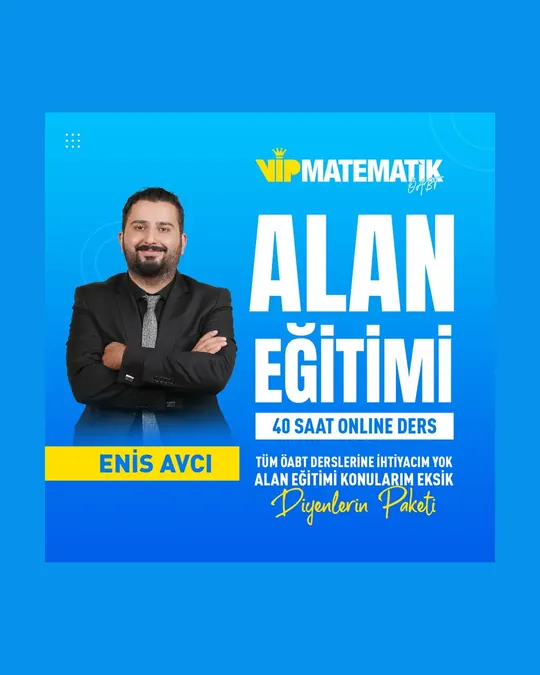 Vip ÖABT Matematik — Site görseli: Alan Eğitimi