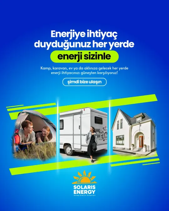 Solaris Enerji — Enerjiye ihtiyaç duyduğunuz her yerde